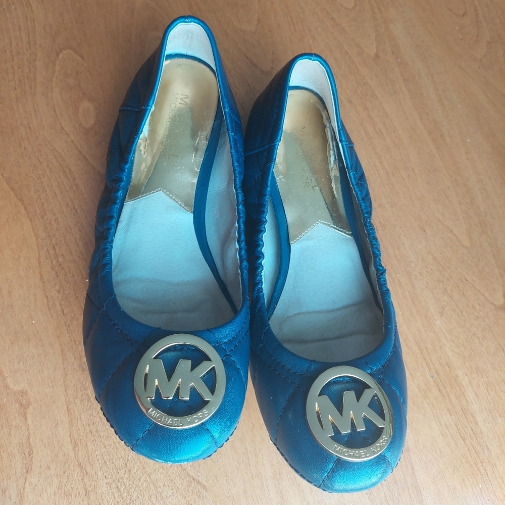 Michael Kors quilted ballet flats